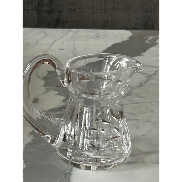 Waterford Crystal Cut Tralee Creamer Milk Pitcher Open Sugar Bowl Set Coffee Tea - Picture 7 of 12